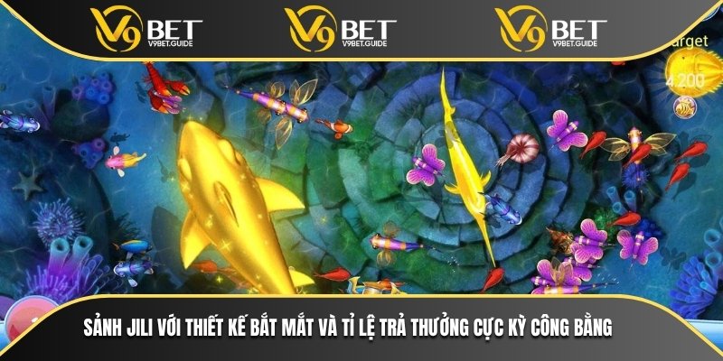 Sảnh JILI với thiết kế bắt mắt và tỉ lệ trả thưởng cực kỳ công bằng