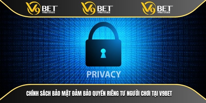 Chính sách bảo mật đảm bảo quyền riêng tư người chơi tại V9bet