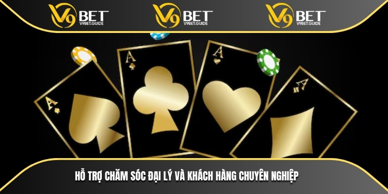 Hỗ trợ và chăm sóc các đại lý cũng như khách hàng chuyên nghiệp