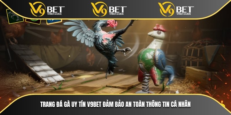 Trang đá gà uy tín V9bet đảm bảo an toàn thông tin cá nhân